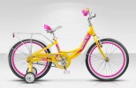 Велосипед 20' хардтейл, рама женская, алюминий STELS PILOT-210 LADY желтый/розовый/белый, 1 ск.